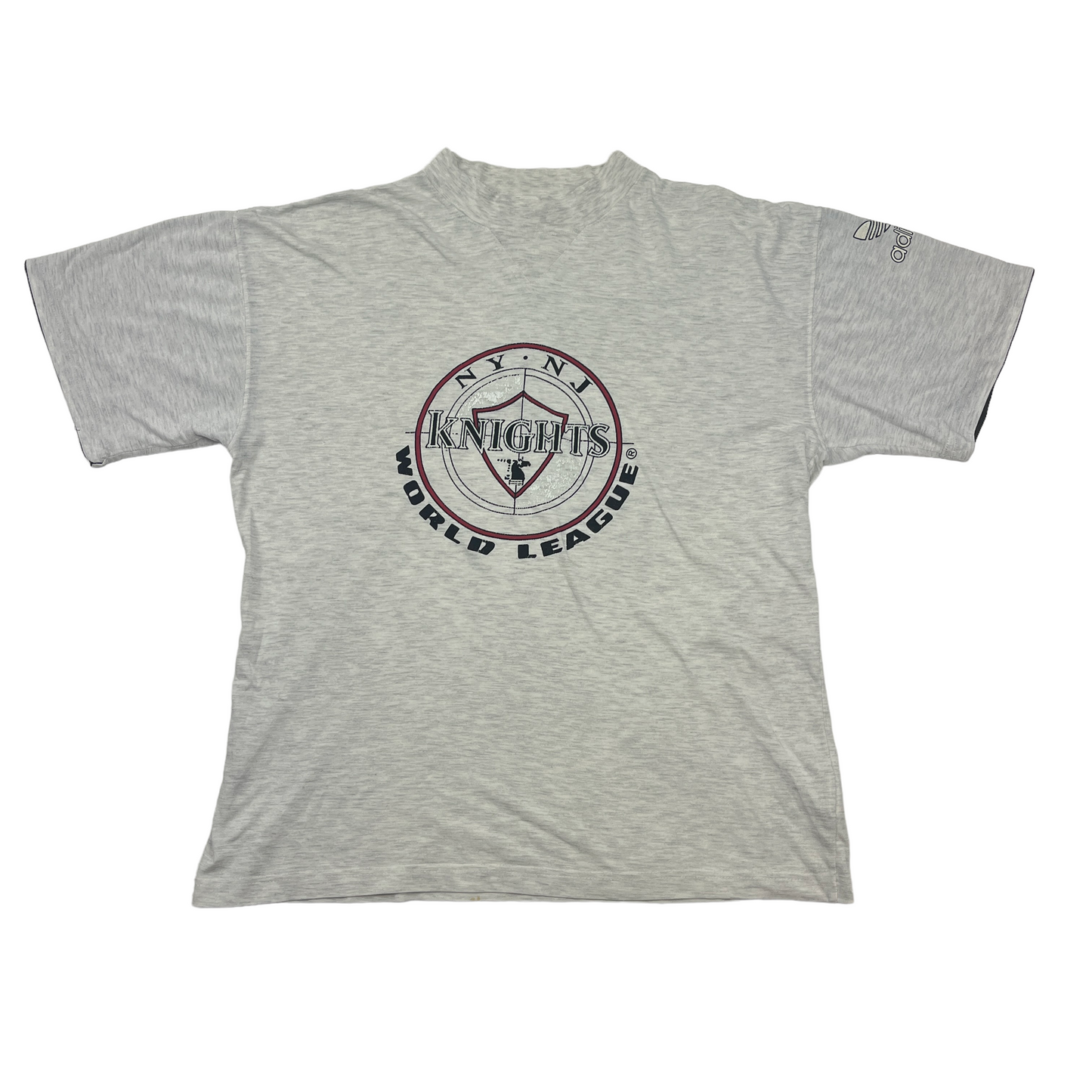 01681 Adidas Vintage „New York Knights“ Football Tshirt