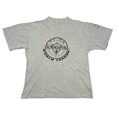 01681 Adidas Vintage „New York Knights“ Football Tshirt