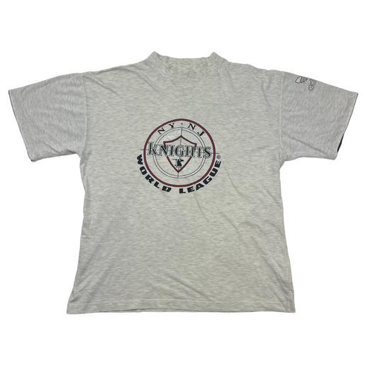 01681 Adidas Vintage „New York Knights“ Football Tshirt
