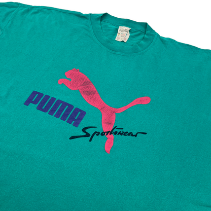 01677 Puma 80s Vintage Logo Tshirt