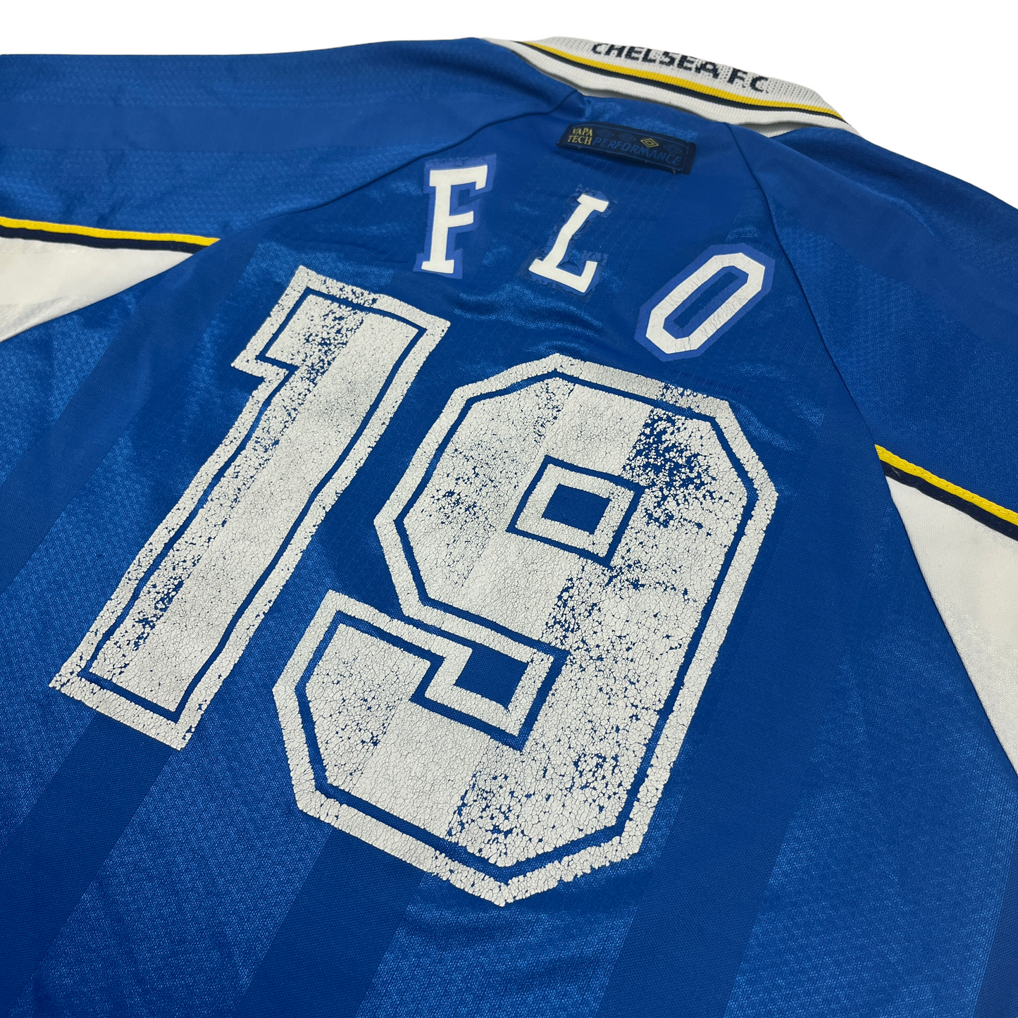 01550 Umbro FC Chelsea „Tore André Flo“ 98/99 Home Jersey