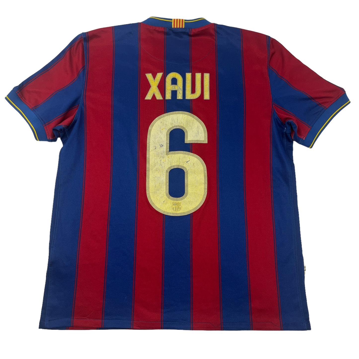 01580 Nike FC Barcelona Xavi Iniesta 2006-2007 Home Jersey