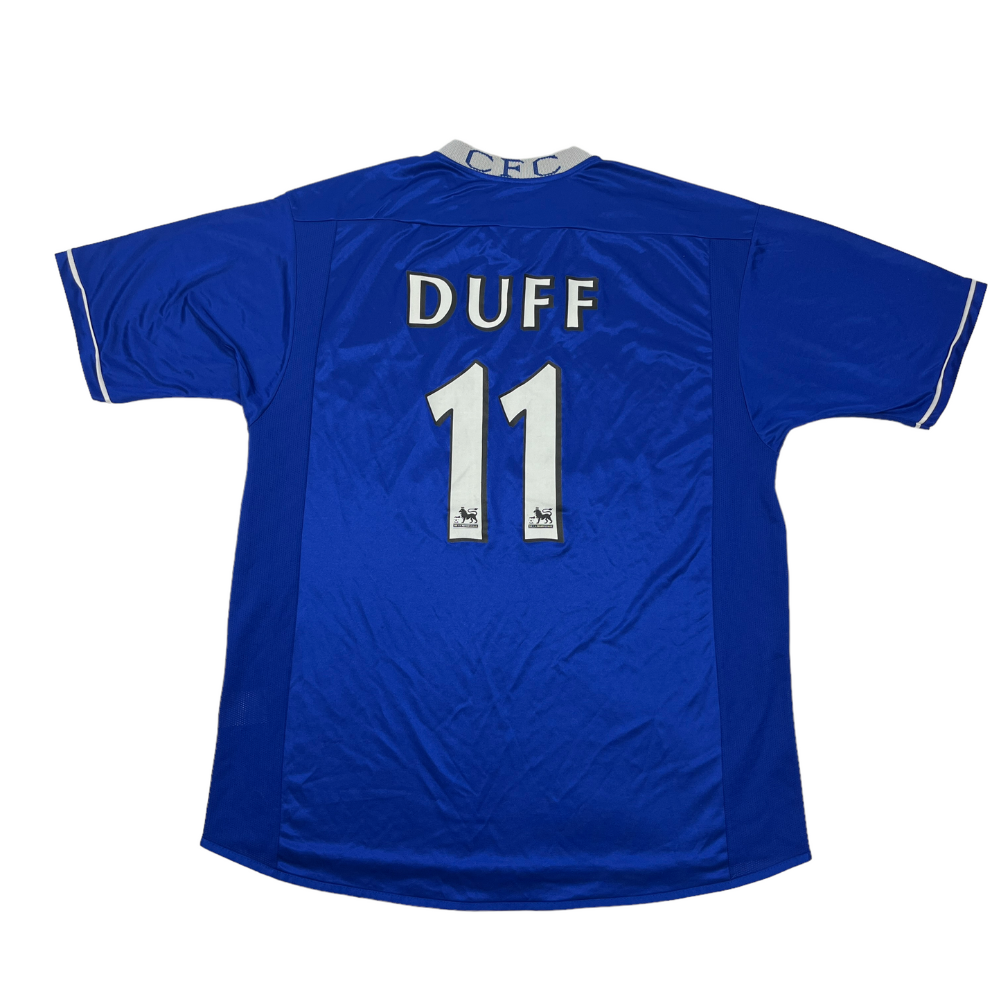 01572 Umbro FC Chelsea Damian Duff 2005 Home Jersey