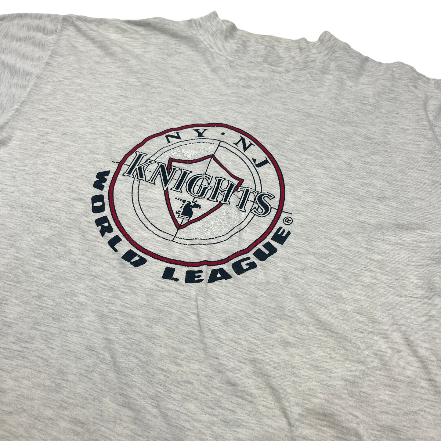 01681 Adidas Vintage „New York Knights“ Football Tshirt
