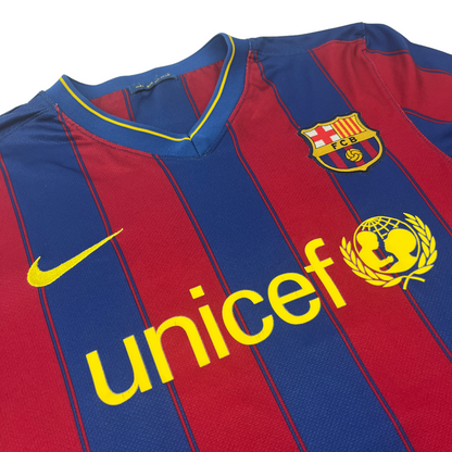 01580 Nike FC Barcelona Xavi Iniesta 2006-2007 Home Jersey