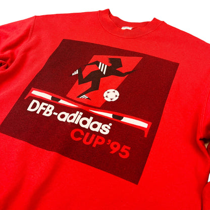 02046 Adidas DFB Pokal / Cup 1995 „Crew“ Sweater