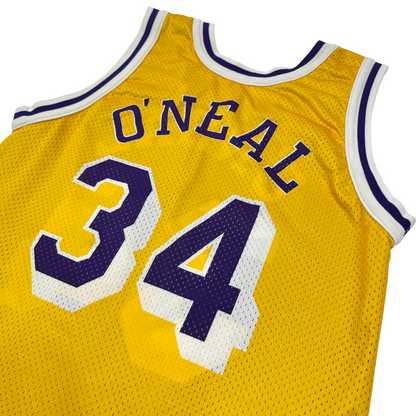 01566 Champion LA Lakers Shaquille O’Neil reversible Jersey