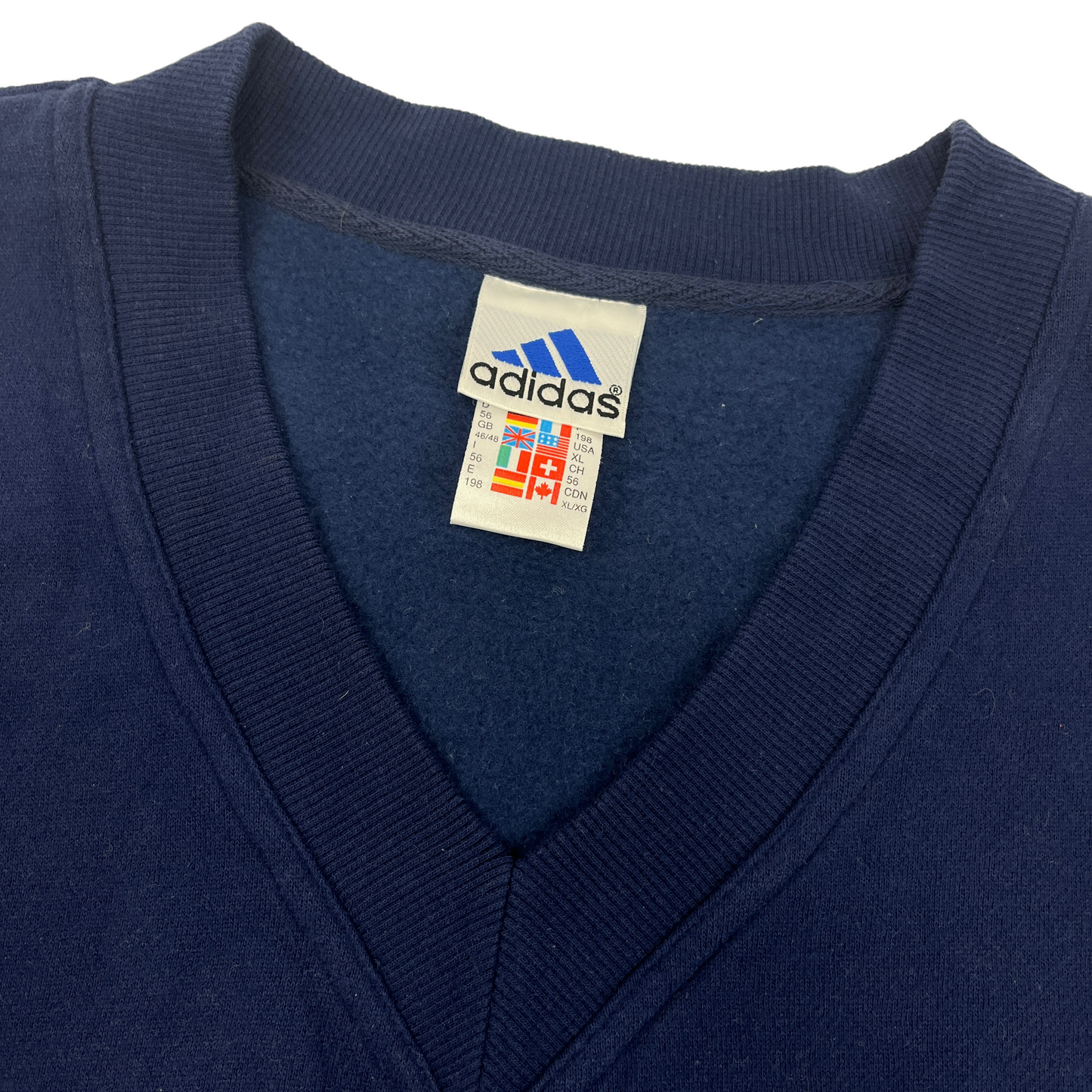 01469 Adidas 90s Tennis Vest Pullunder