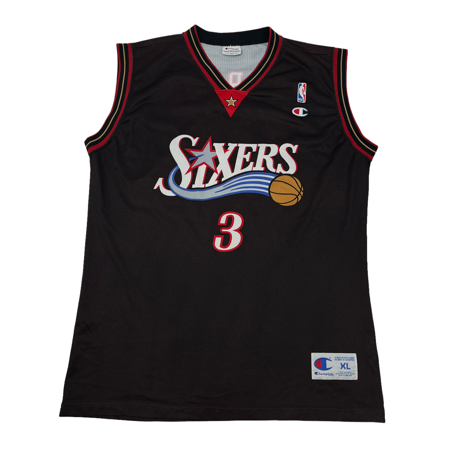 01451 Champion Philadelphia 76ers Allen Iverson Jersey