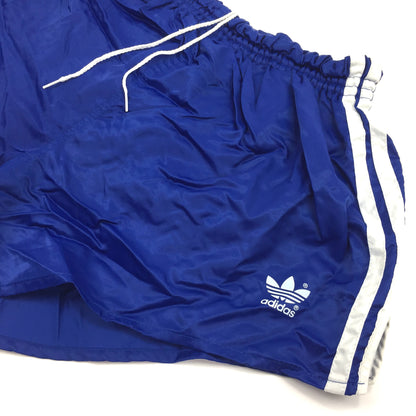 0477 Adidas Vintage 80s Shiny Track Shorts
