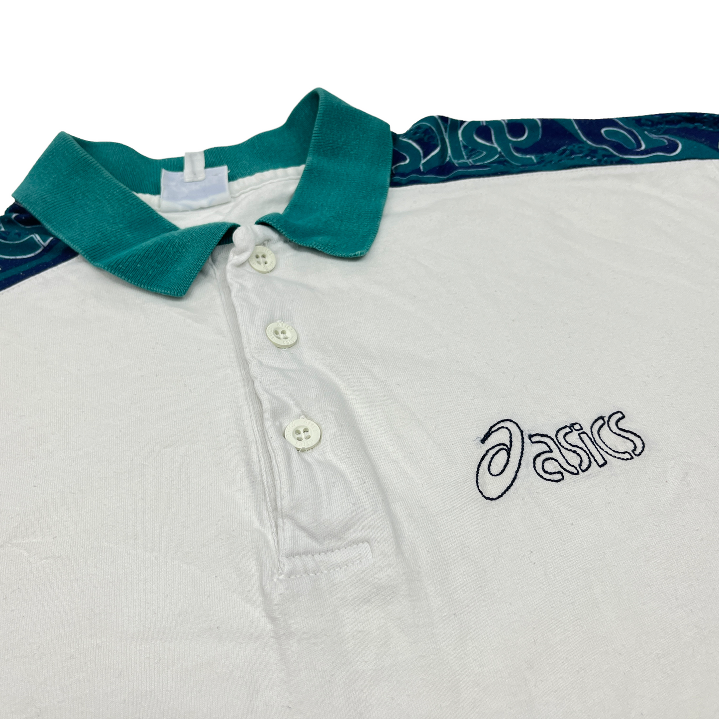 01125 Asics Vintage Pro Team Tennis Poloshirt