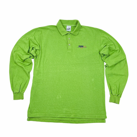 0695 Puma Vintage Snow&Surf Longsleeve Poloshirt