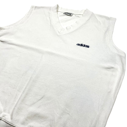 01312 Adidas Vintage Tennis Pullunder Vest