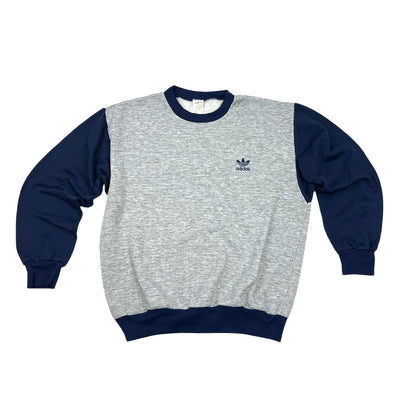 0790 Adidas Vintage 80s Logo Sweater