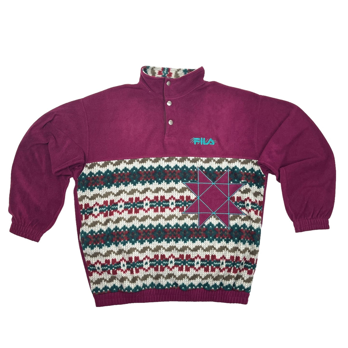 01248 Fila 90s „ Magic line“ Fleece Sweater