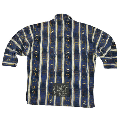 01140 Adidas Vintage 90s „X-Large Tribe“ Fleece Shirt