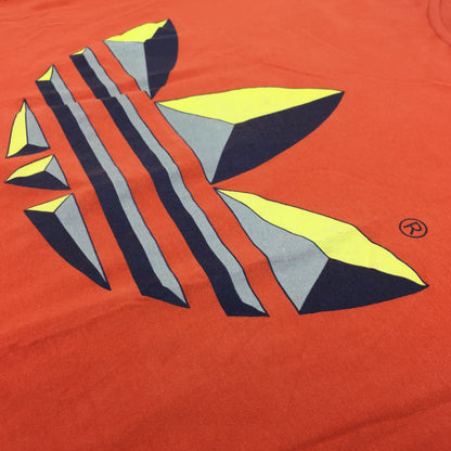 0283 Adidas Vintage Big Logo T-Shirt