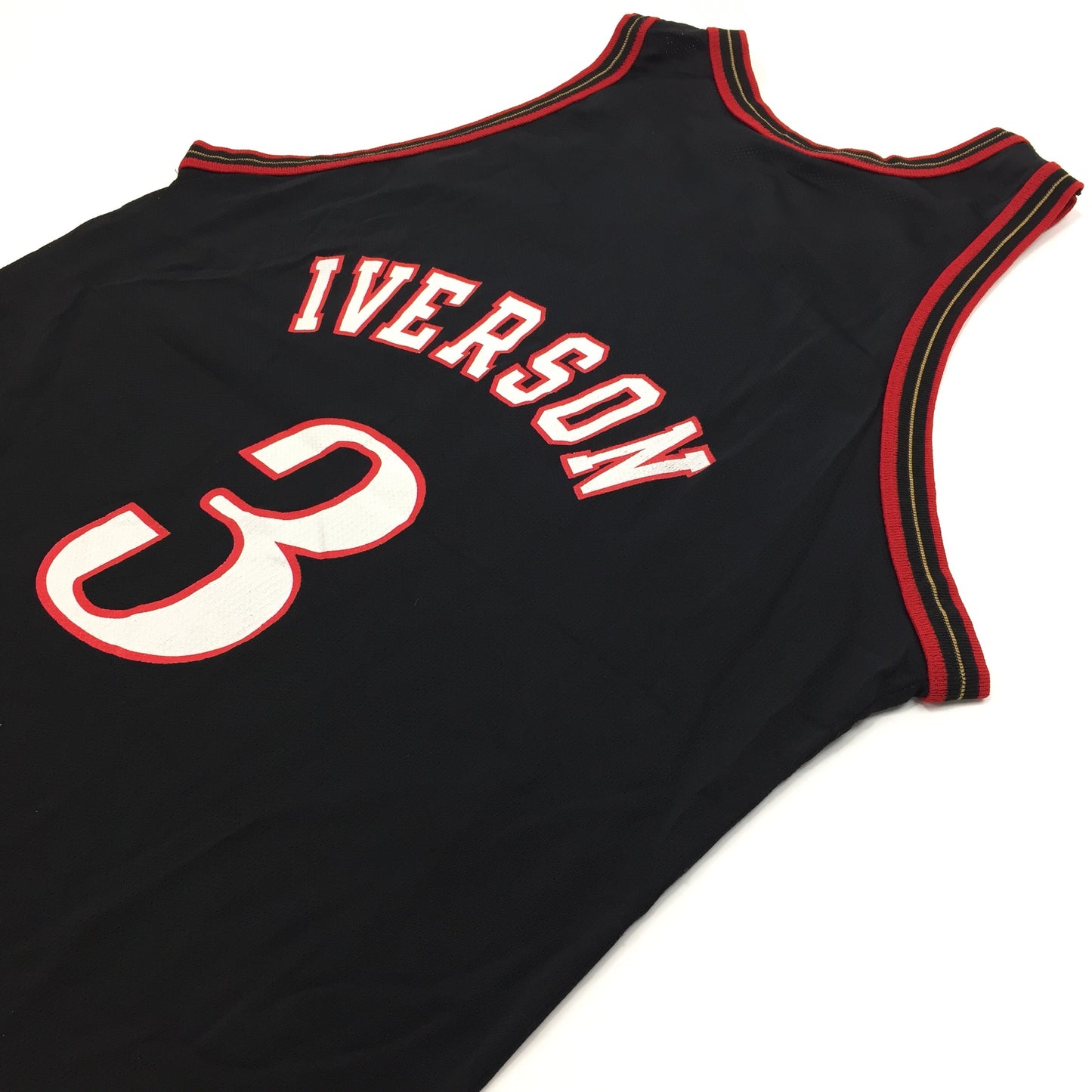 0404 Champion Vintage Philadelphia 76ers Iverson Jersey