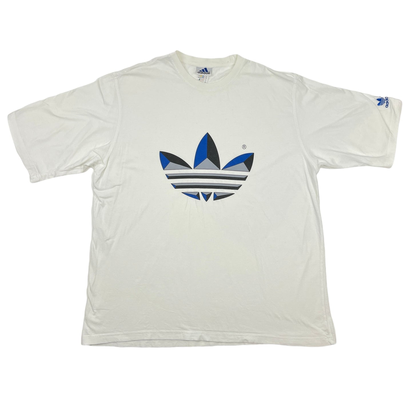 0933 Adidas Vintage 90s Logo Tshirt