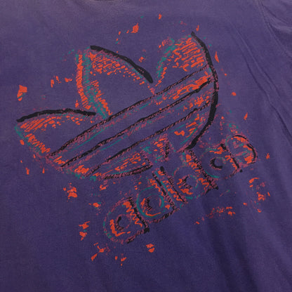 0028 Adidas Vintage Logo T-Shirt