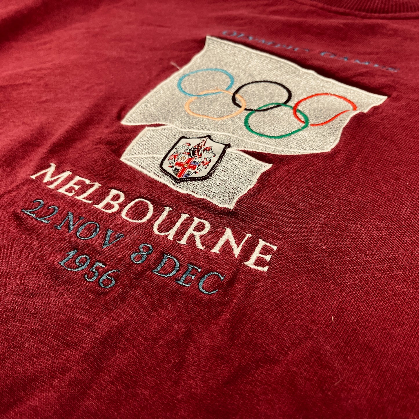 0661 Adidas Vintage Oympia Melbourne 1956 Olympic Sweater