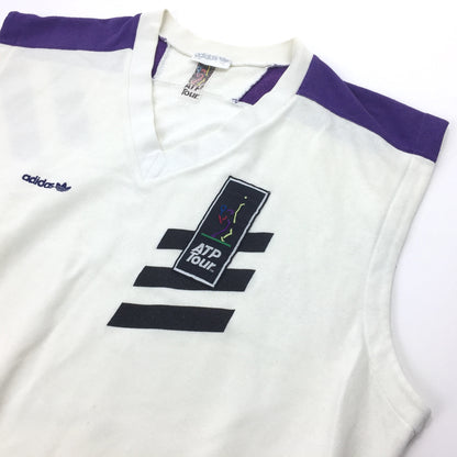 0596 Adidas Vintage 90s ATP Tour Tennis Vest