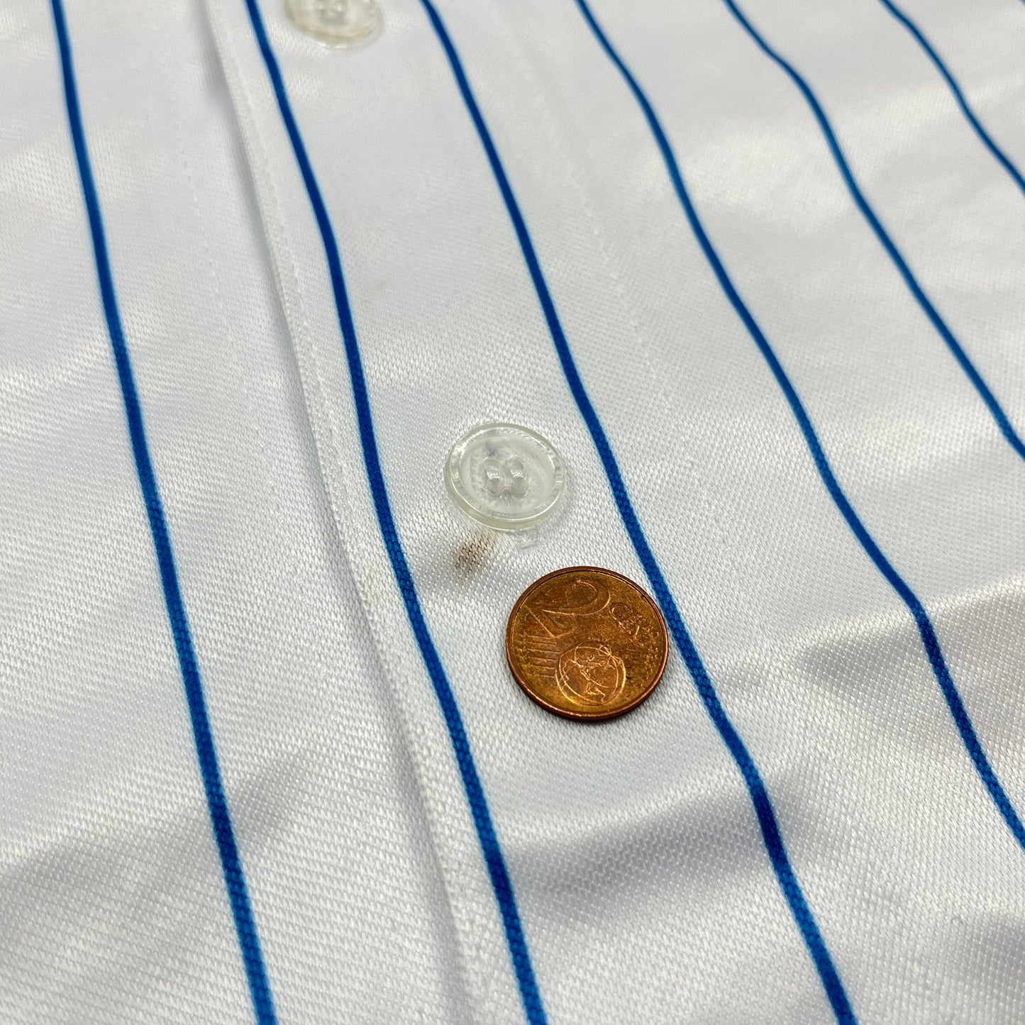 0921 Majestic NY Mets Johan Santana Baseball Jersey