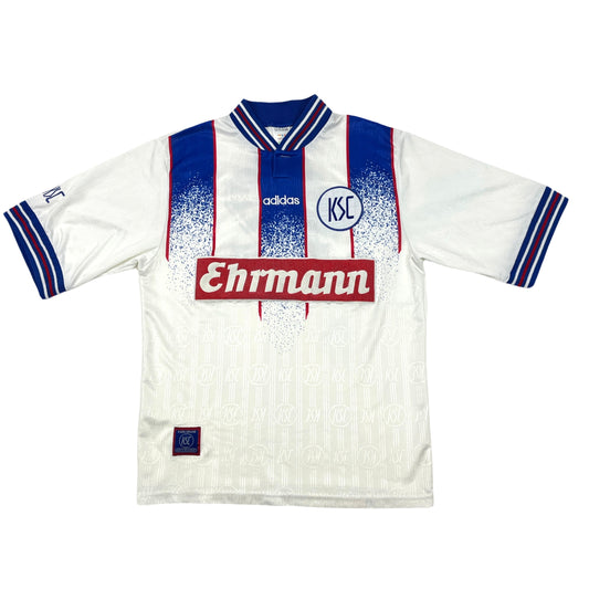 0824 Adidas Vintage 97/98 Karlsruhe SC Sean Dundee Home Jersey