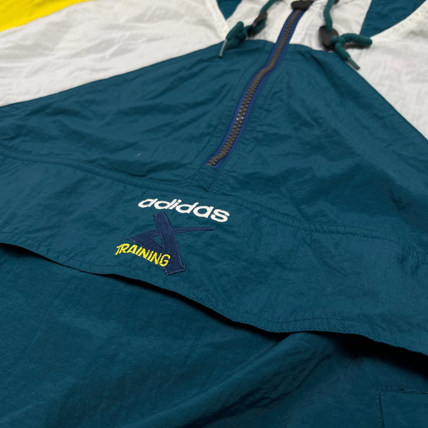01179 Adidas Vintage Crosstraining 1/4 Zip Tracktop
