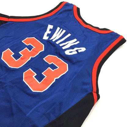 0434 Champion Vintage New York Knicks Ewing Jersey