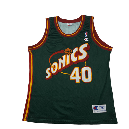 01111 Champion Seattle Super Sonics Kemp Jersey