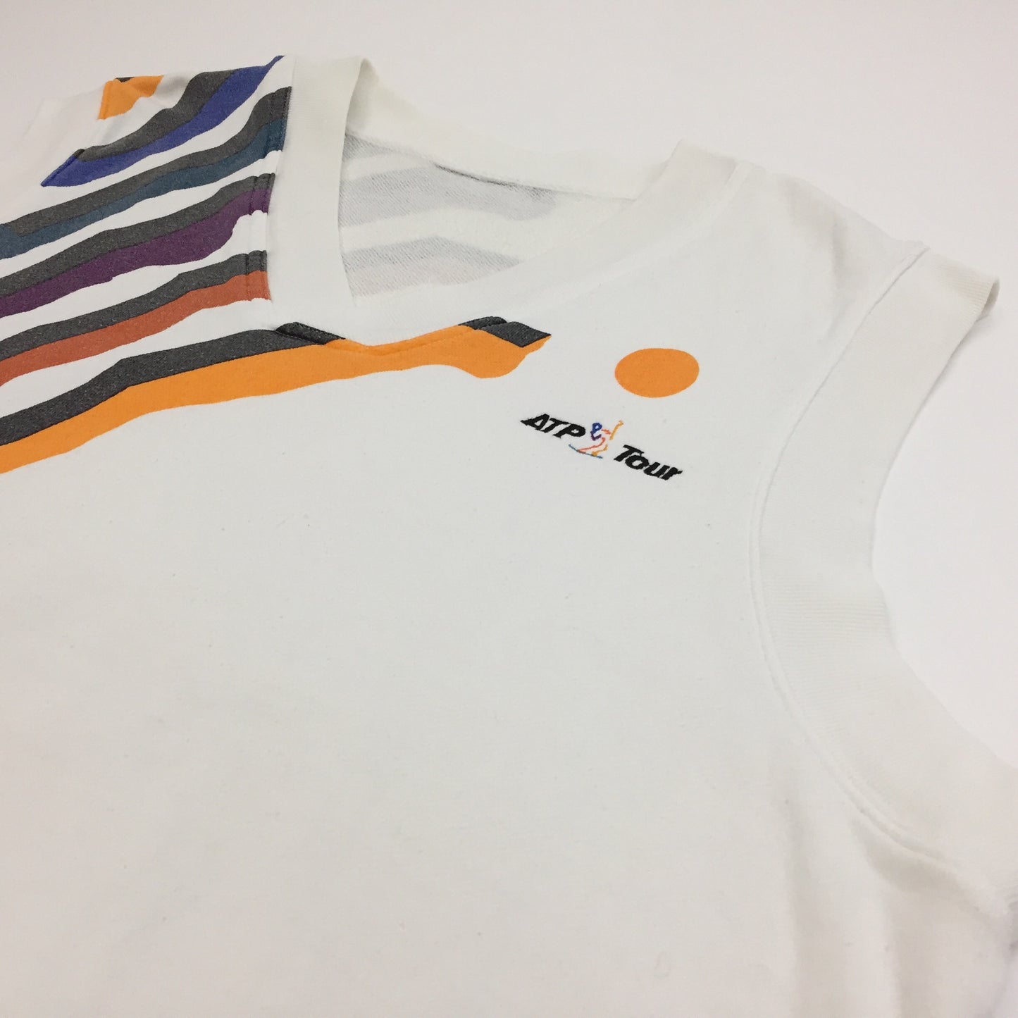 0223 Adidas Vintage ATP Tour Sweat Vest