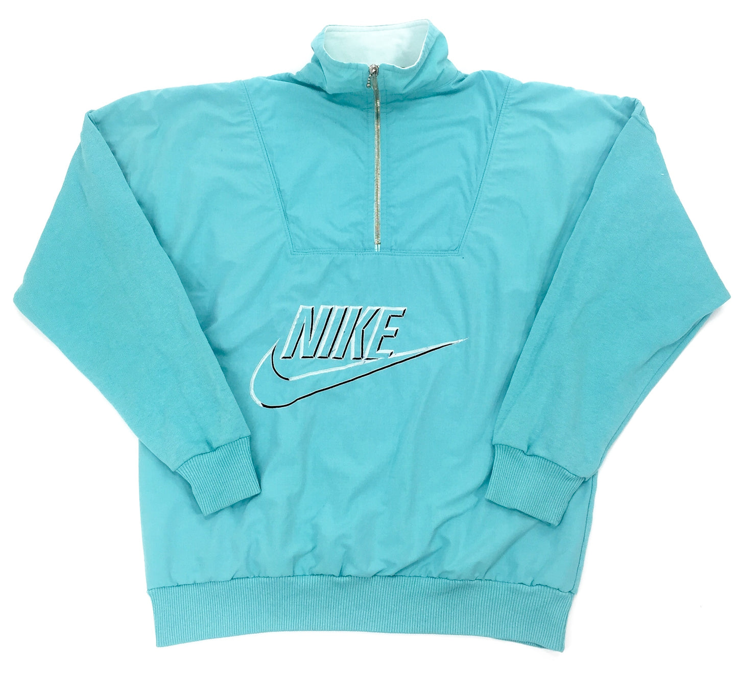 0553 Nike Vintage 80s  1/4 Zip Sweater