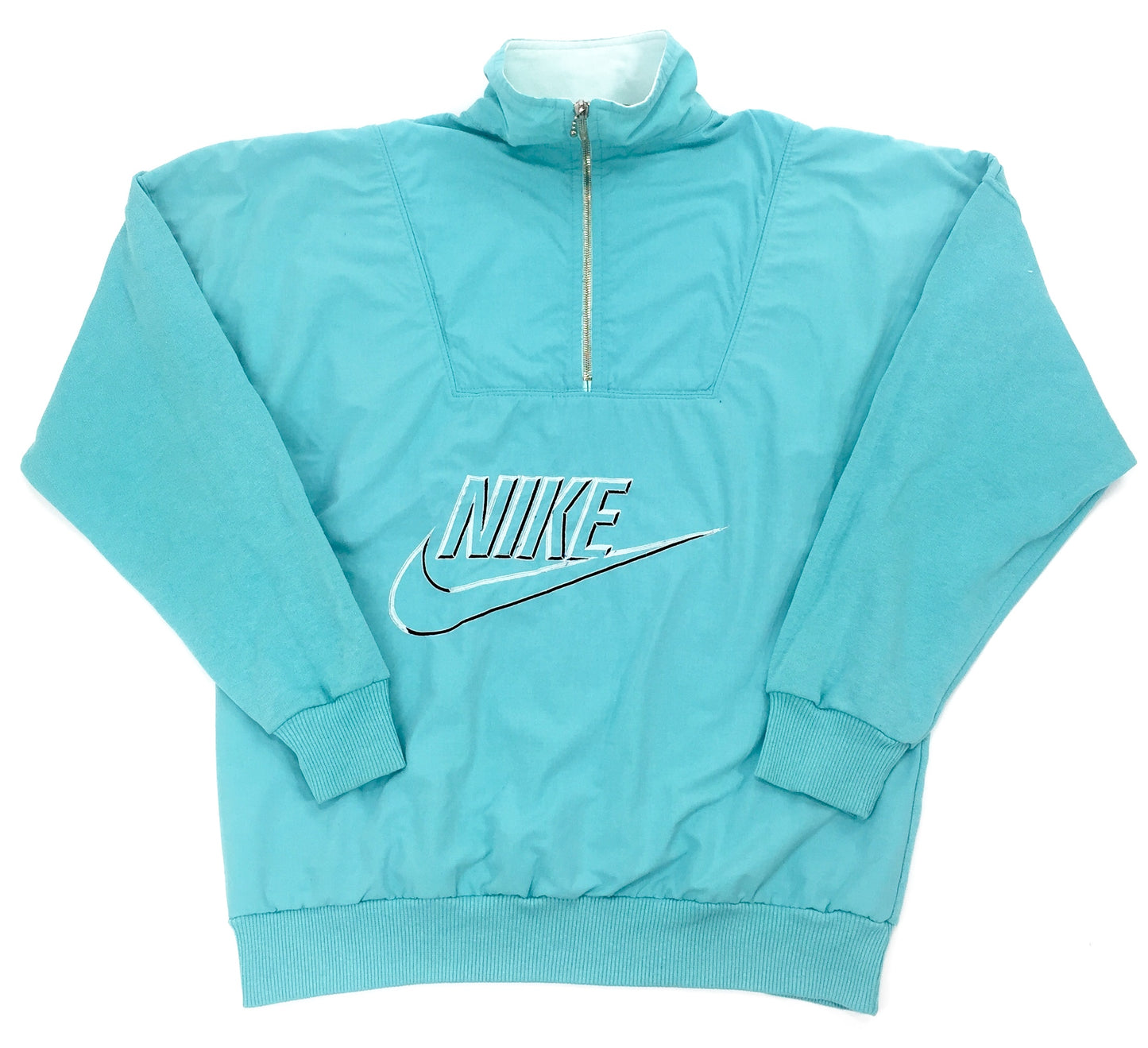 Nike Zip Hoodie 80s Nike Pullover 0553 Nike Vintage 80s 1/4 Zip