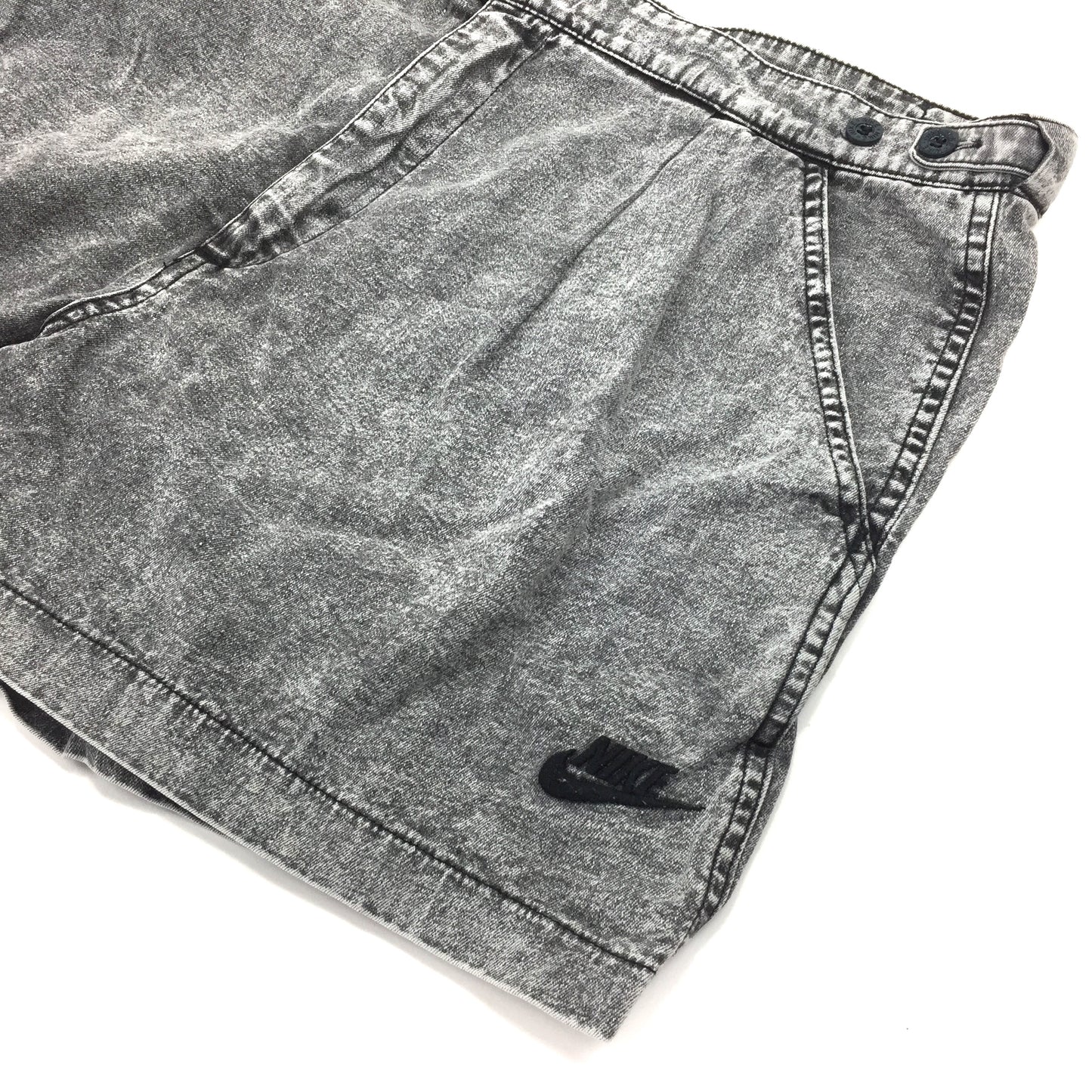 0482 Nike Vintage Challenge Court Denim Tennis Shorts