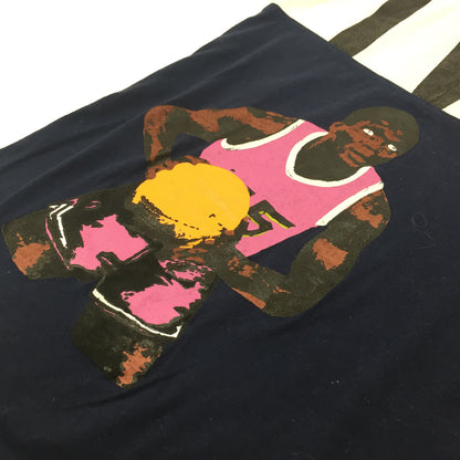 0545 Adidas Vintage Want&Can 90s Basketball T-Shirt