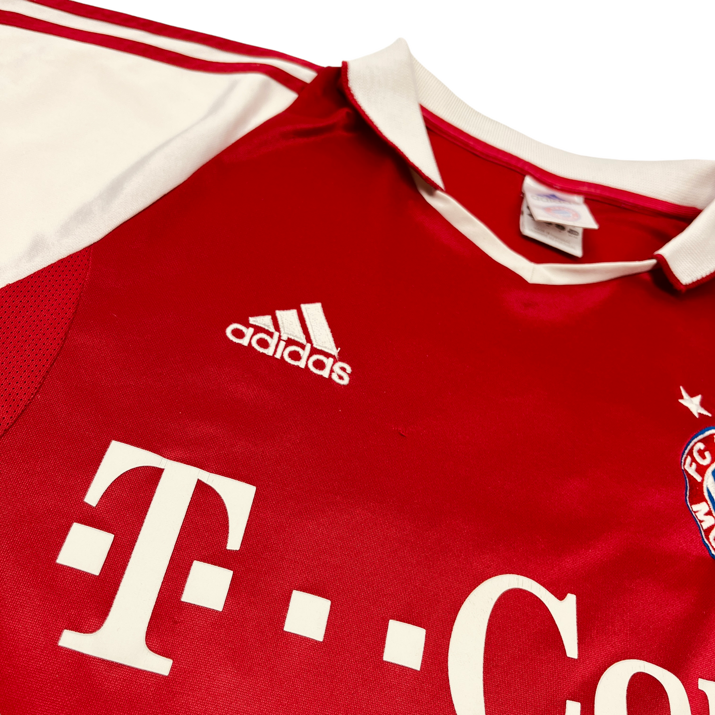 01394 Adidas FC Bayern München Michael Ballack 04/05 Home Jersey