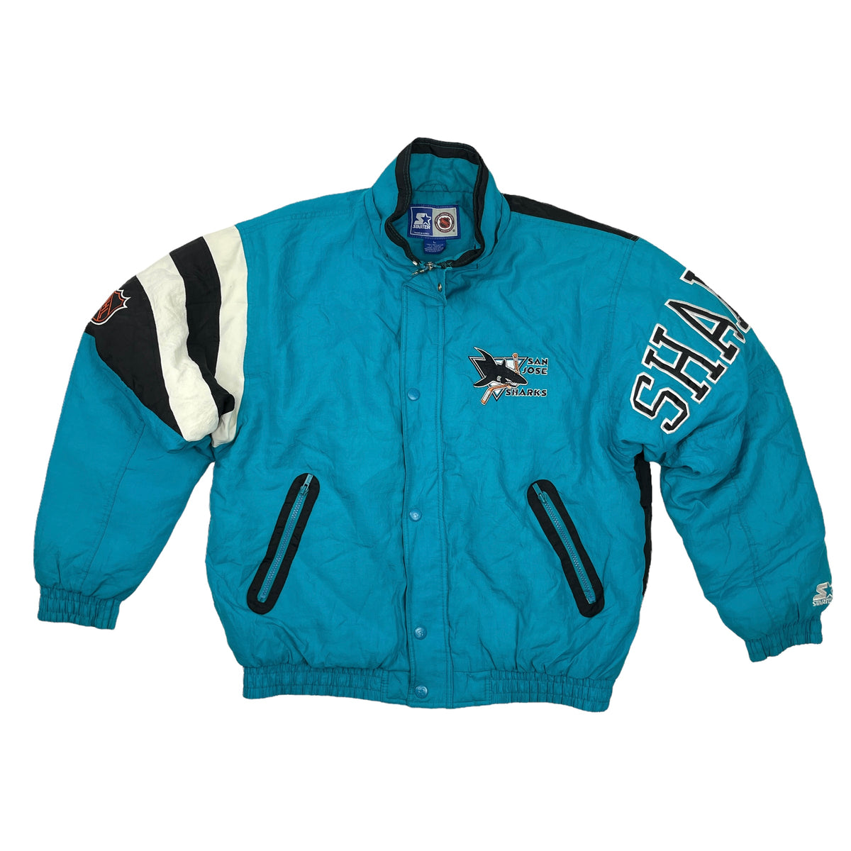 01047 Starter Vintage San José Sharks Hockey Jersey – PAUL