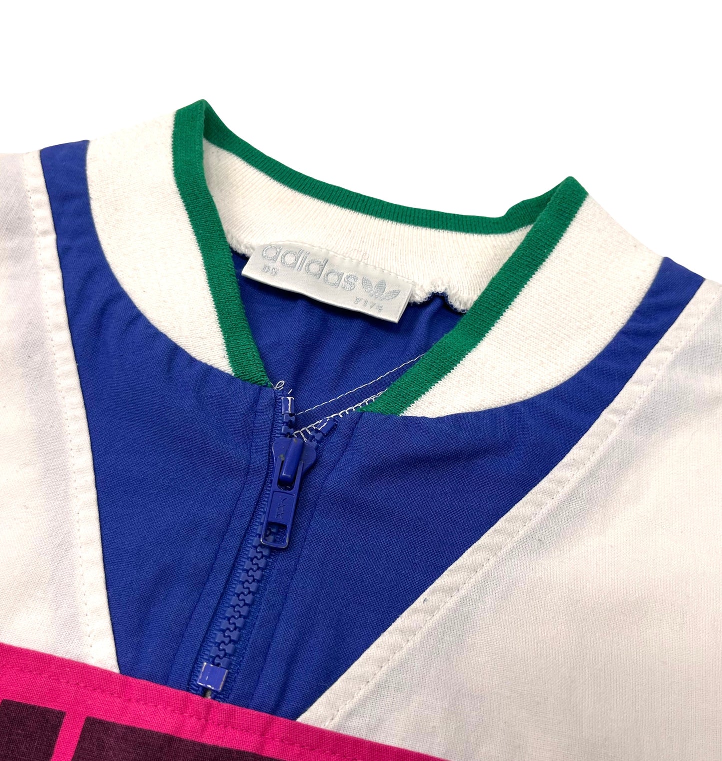 0634 Adidas Vintage I Want I Can Torsion Tennis Pullover