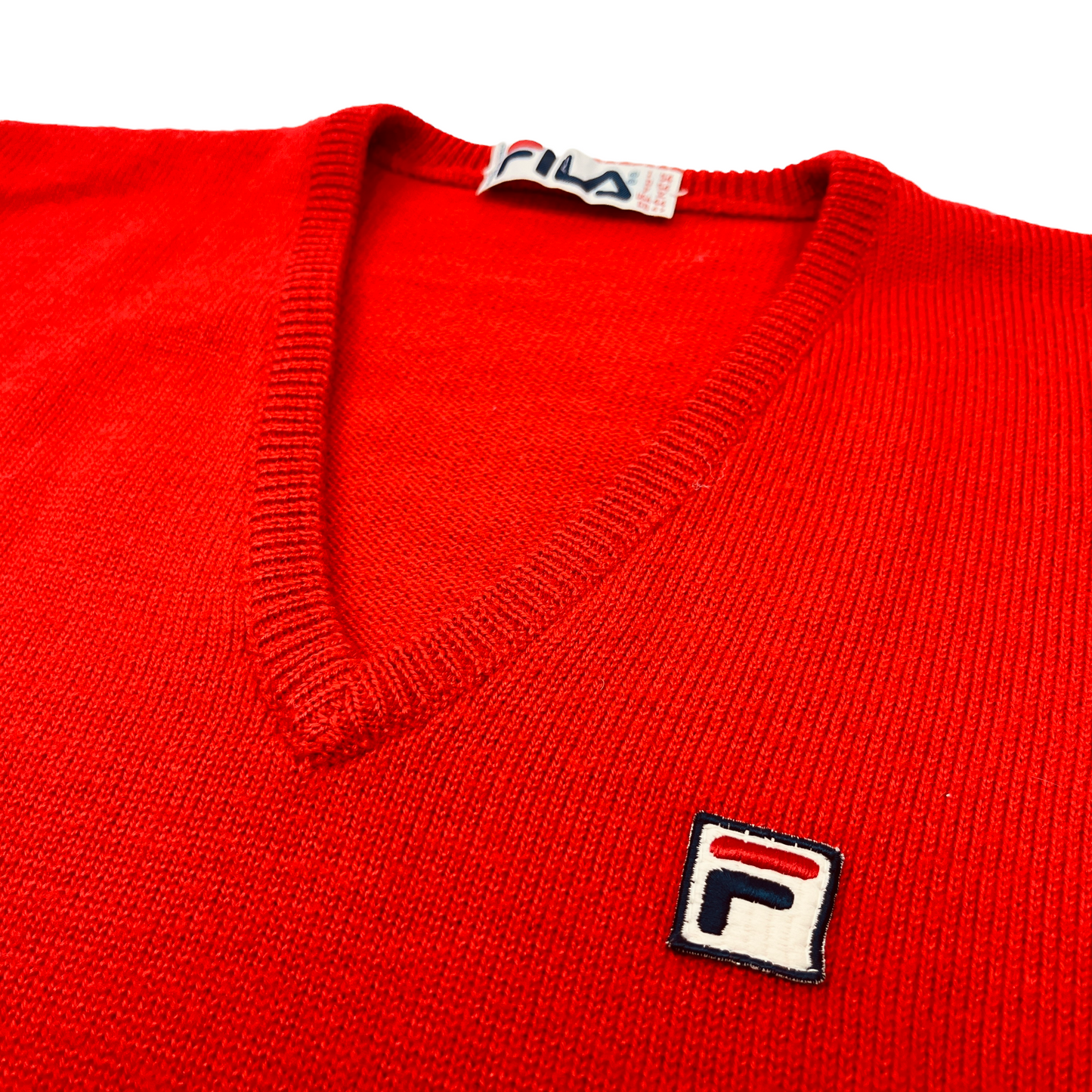01078 Fila 80s Vintage Tennis Pullunder Vest