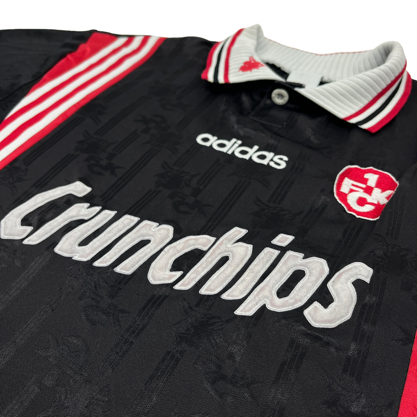 01340 Adidas Vintage 1 Fc Kaiserslautern 96/97 Away Jersey