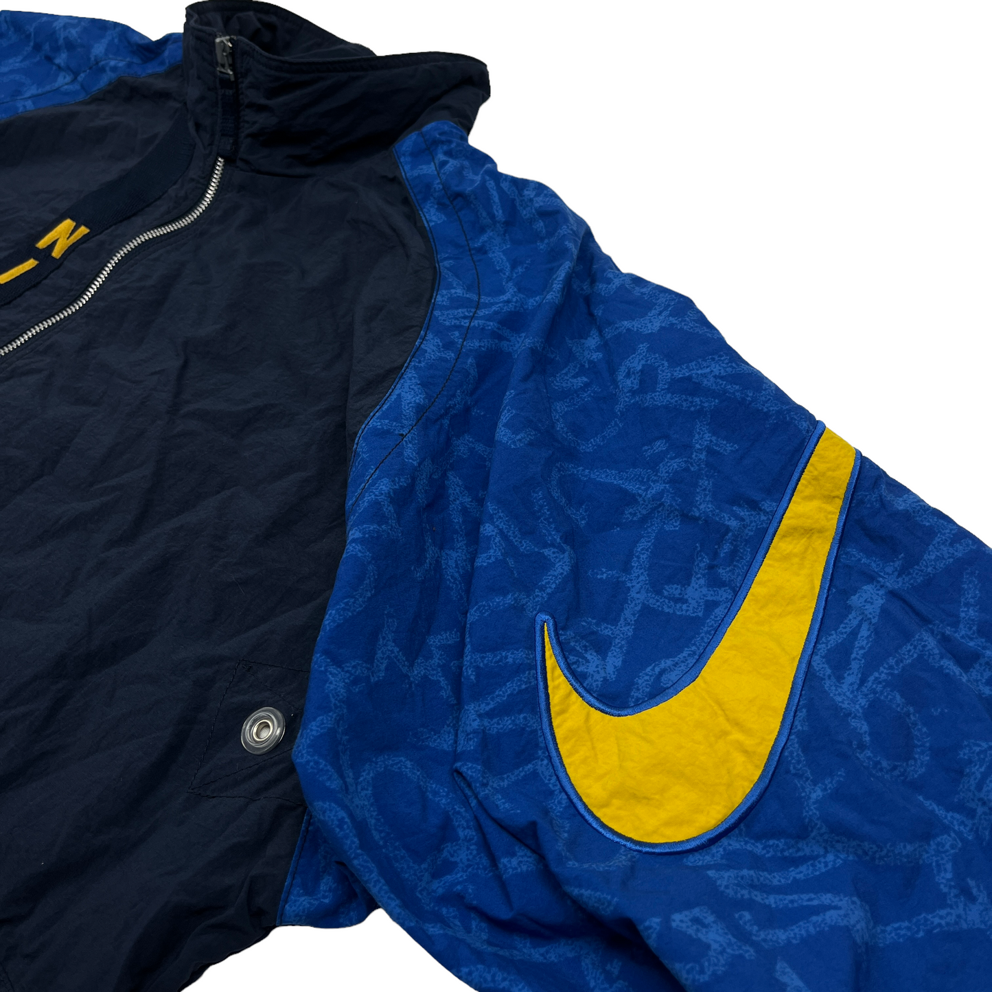 01151 Nike Vintage 1/4 Zip Tracktop Windbreaker