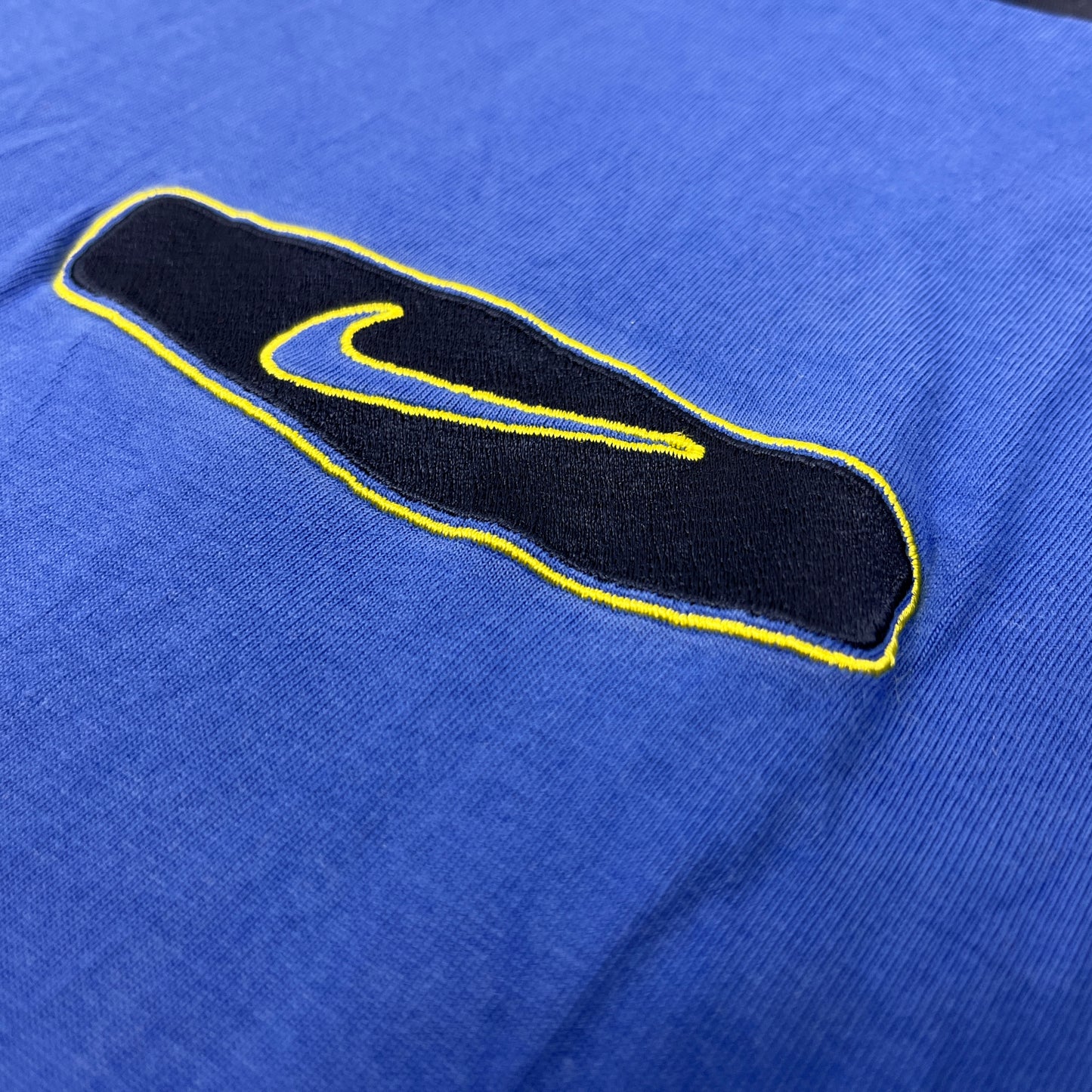 0669 Nike Vintage 90s Ringer Logo Tshirt