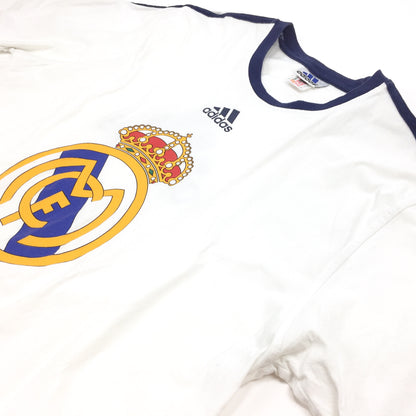 0386 Adidas Vintage Real Madrid Fanshirt T-Shirt