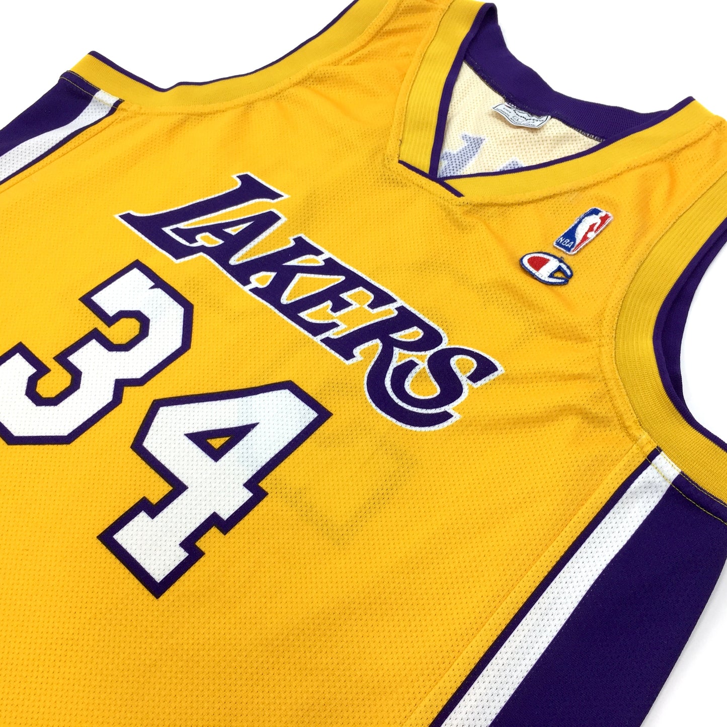 0449 Champion Vintage La Lakers O‘Neal Jersey