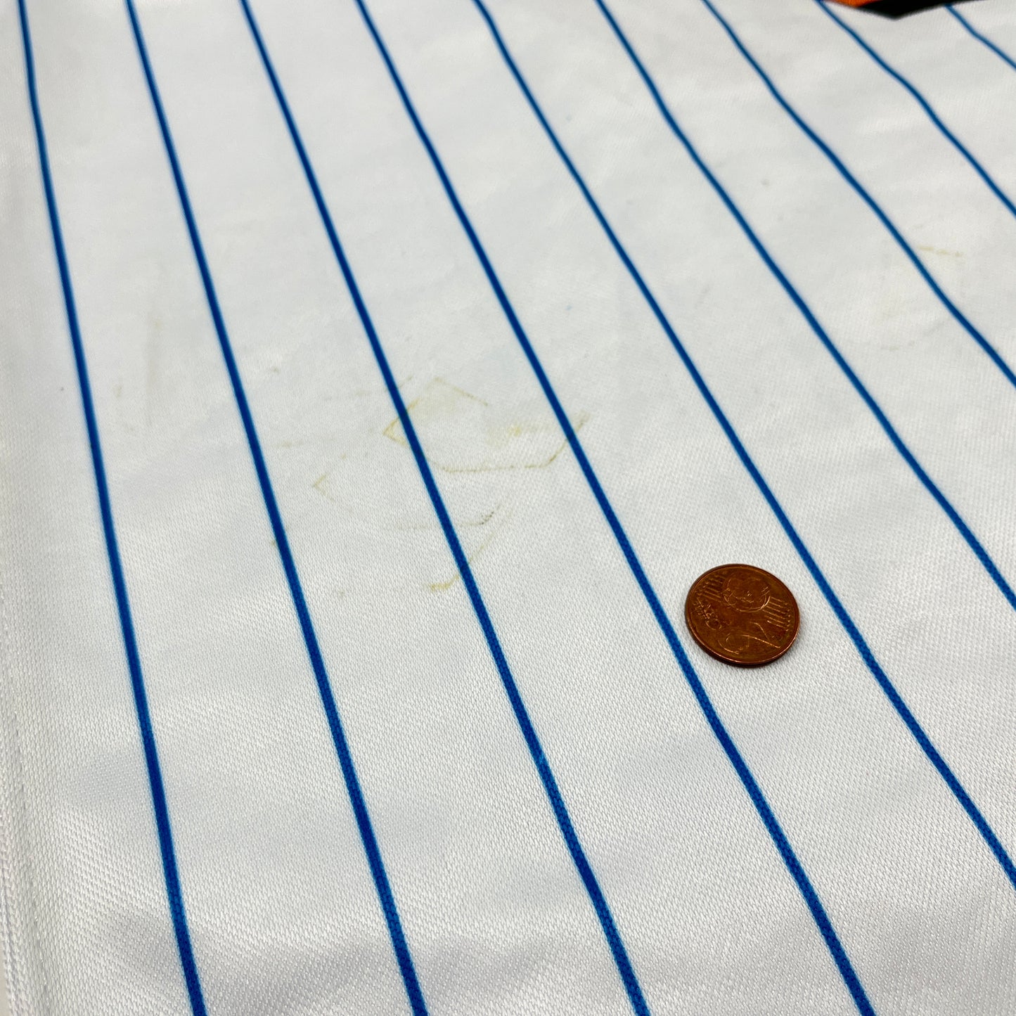 0921 Majestic NY Mets Johan Santana Baseball Jersey