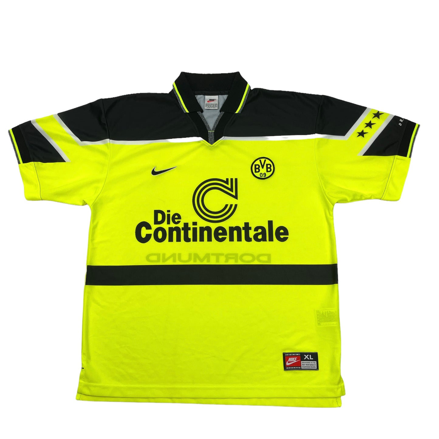 01007 Nike Borussia Dortmund BVB 96/97 Home Jersey