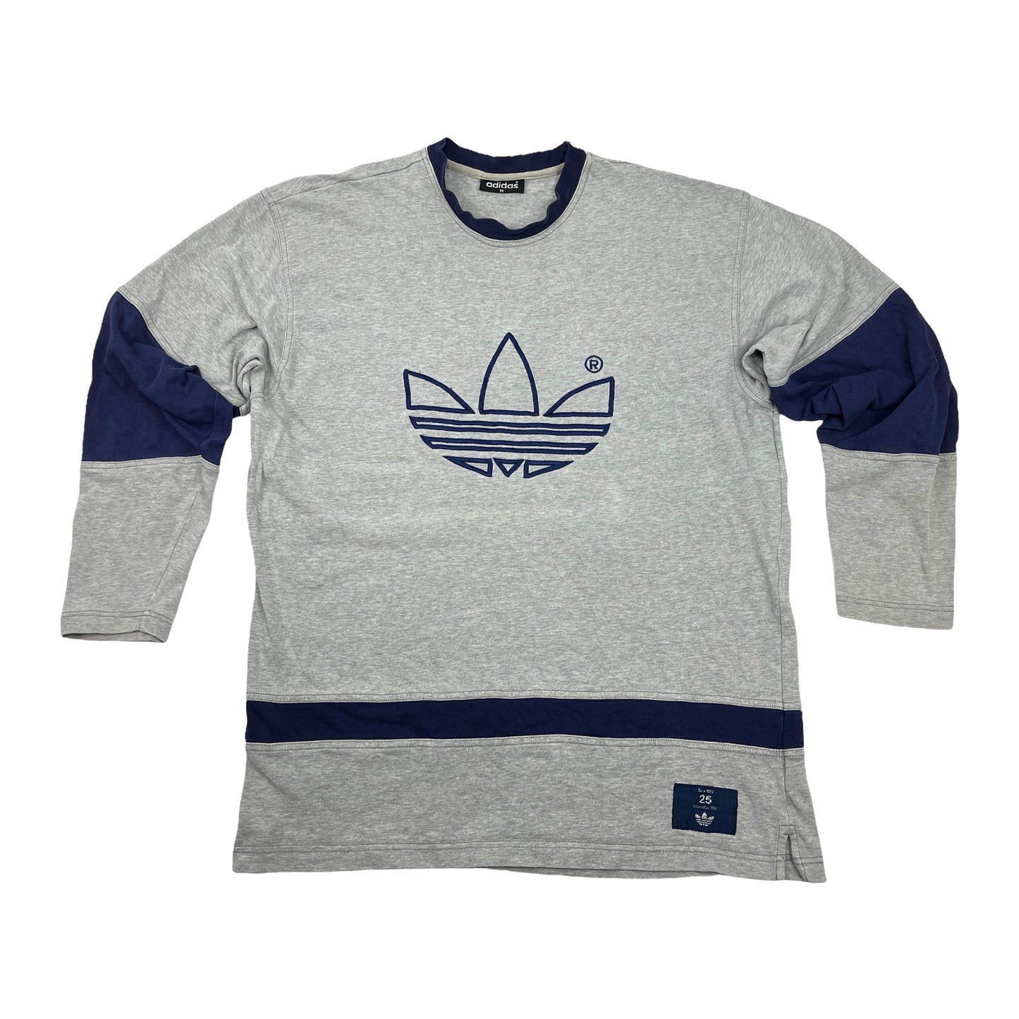 0882 Adidas Vintage 90s Trefoil Sweater