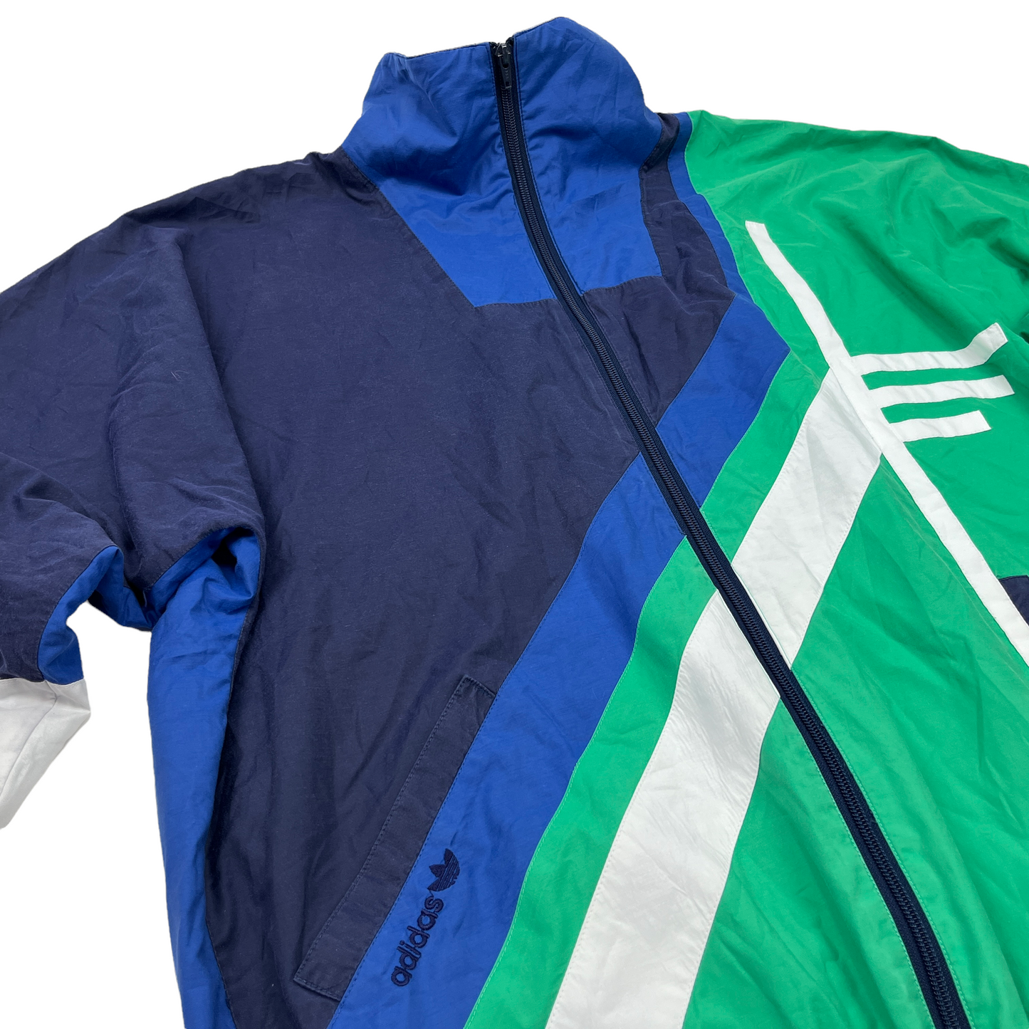 01012 Adidas Vintage 80s Warmup Jacket Tracktop