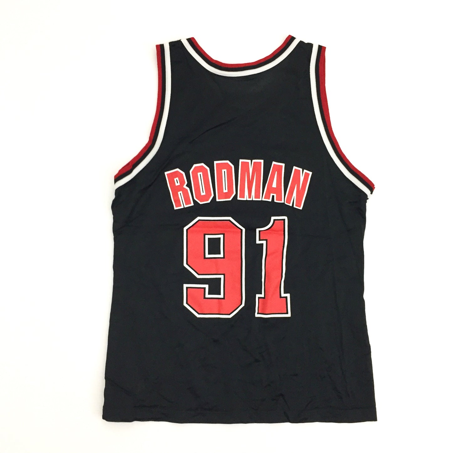 0152 Champion Chicago Bulls Rodman Vintage Jersey